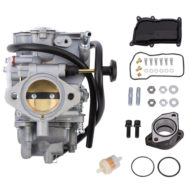 MINSTAR Warrior 350 Carburetor Fits Yamaha YFM350X Warrior 1988-2004  Kodiak 400 1996-1998  YFM350 Big Bear 1987-1998  YFM350ER Moto-4 1987-1995  YFM350F Wolverine 4x4 ATV - Image 1